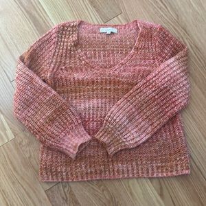 Pink multicolor sweater